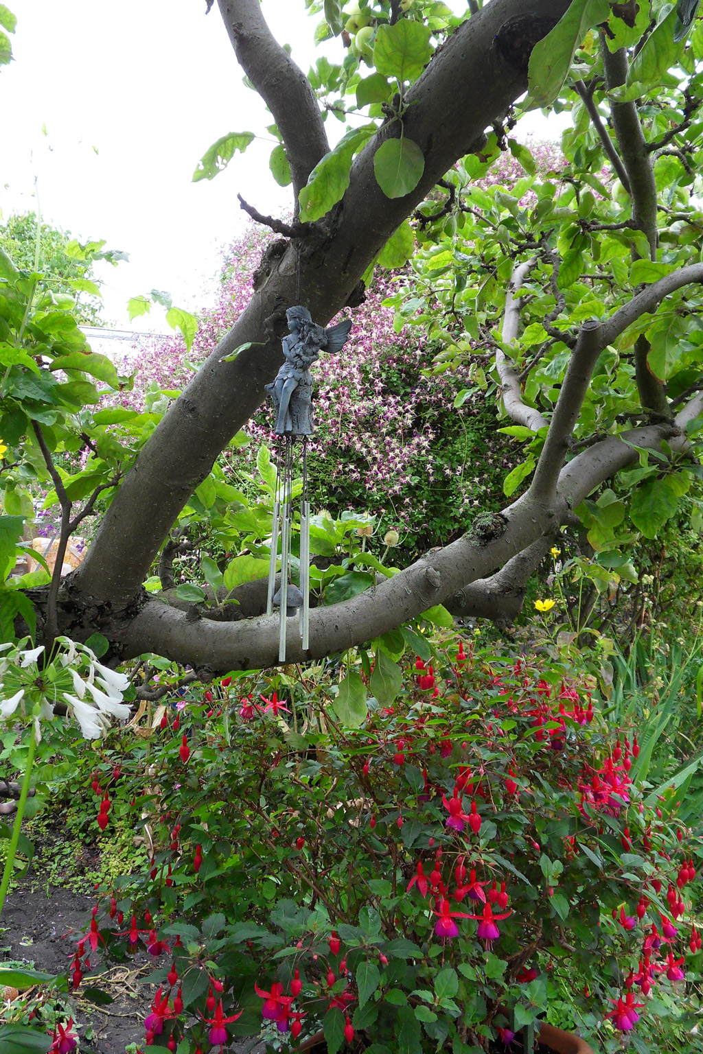 i Trädgården - älva i träd, dekoration, vindspel