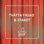 Tvätta fasad och staket